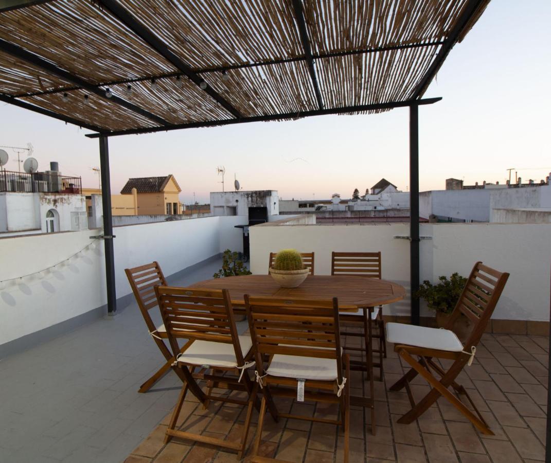 Attic with terrace Puerto de Santa María, air conditioning El Puerto de Santa María Exterior foto