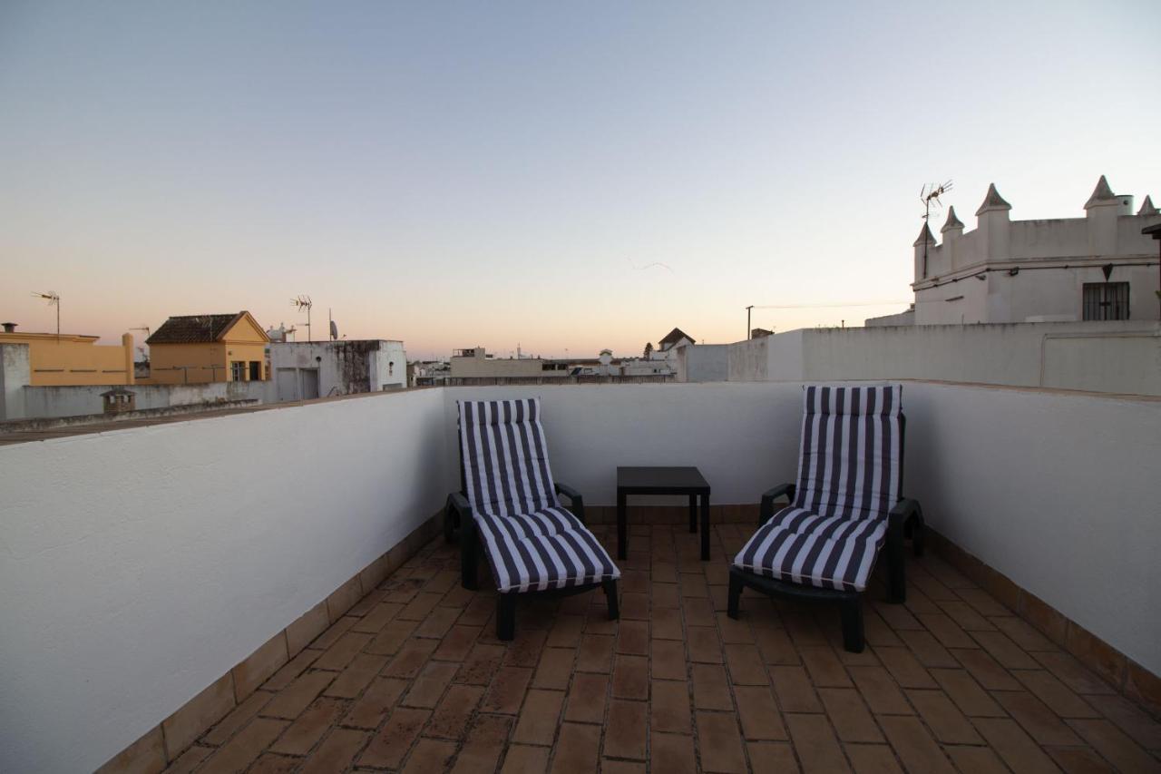 Attic with terrace Puerto de Santa María, air conditioning El Puerto de Santa María Exterior foto
